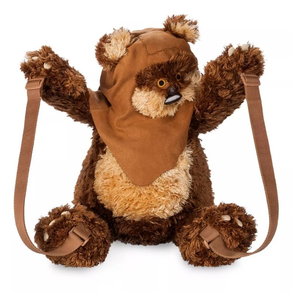 Disney Star Wars Ewok Plush Backpack NWT​